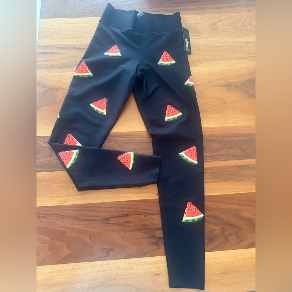 Ultracor Black with watermelon Leggings